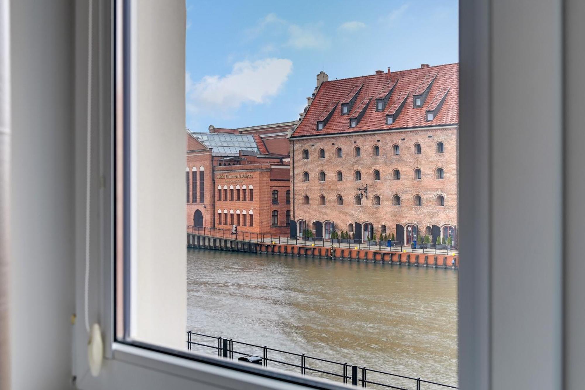 Motlawa Bulvar Residence Z Widokiem Na Rzeke Motlawa By Downtown Apartments Gdańsk Buitenkant foto