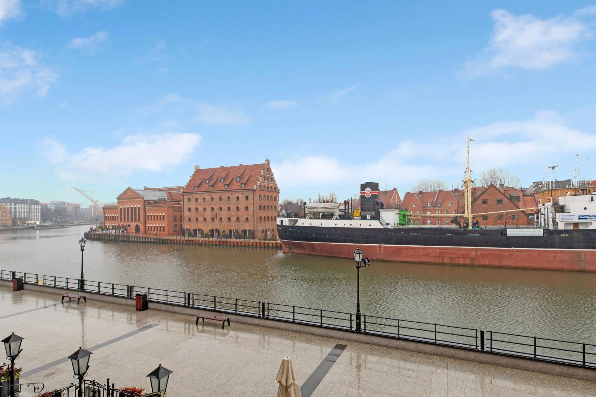 Motlawa Bulvar Residence Z Widokiem Na Rzeke Motlawa By Downtown Apartments Gdańsk Buitenkant foto