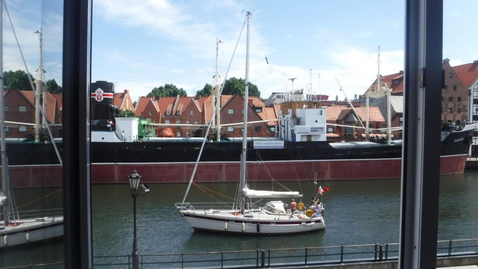 Motlawa Bulvar Residence Z Widokiem Na Rzeke Motlawa By Downtown Apartments Gdańsk Buitenkant foto
